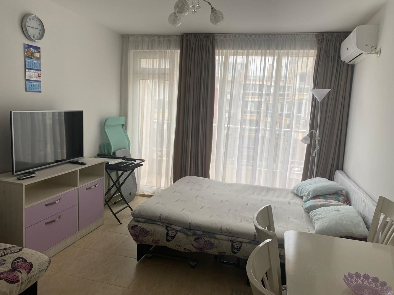 Stylově zařízené studio v Pomorie – pouhých 200 metrů od moře!