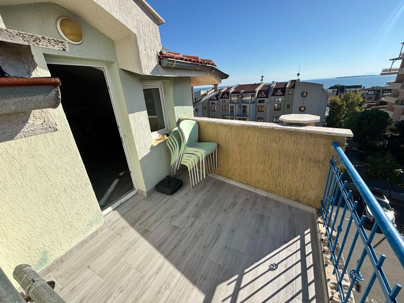 Apartmán se dvěma ložnicemi a panoramatickým výhledem na moře ve Sveti Vlas