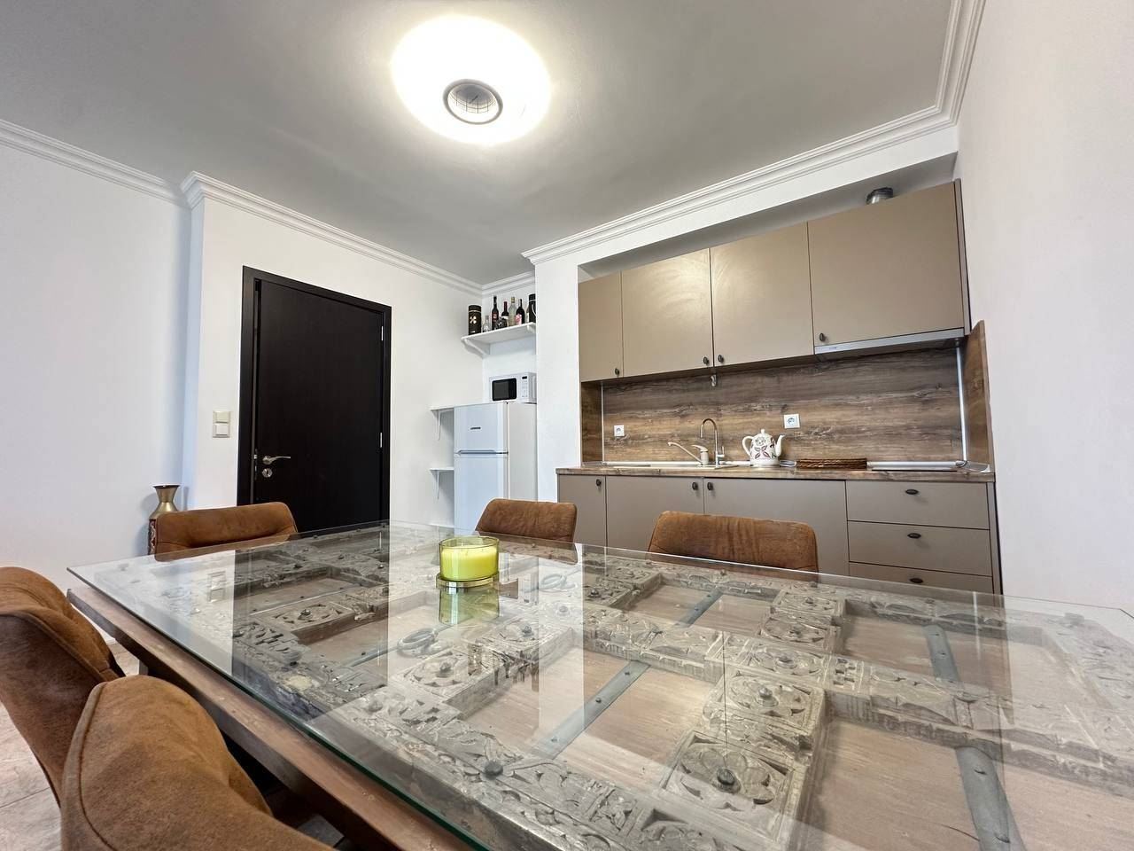 Apartmán se dvěma ložnicemi a výhledem na moře 200 m od pláže ve Sveti Vlas