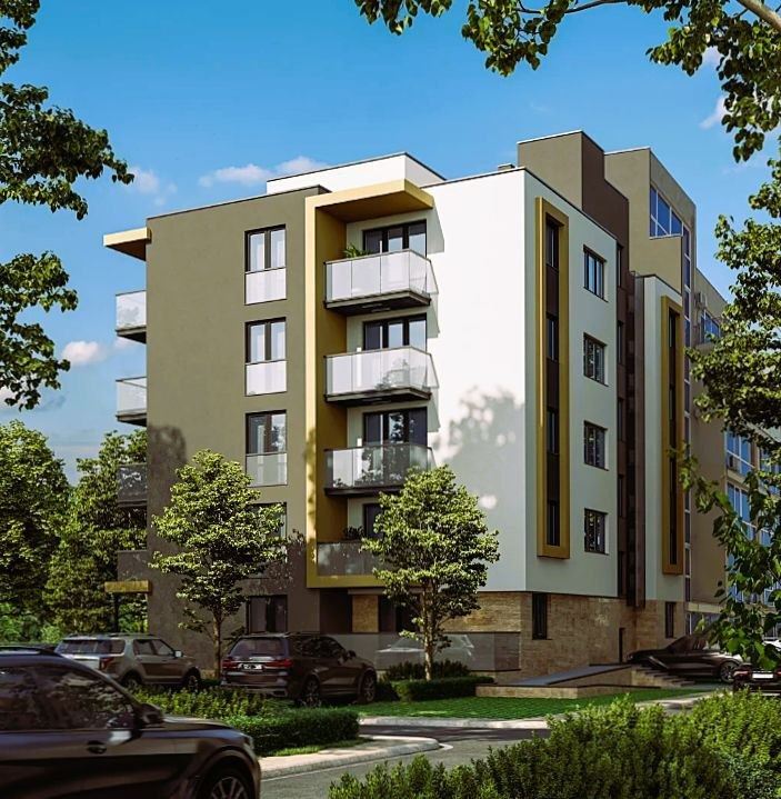 Moderní třípokojový apartmán s parkovacím místem v novém komplexu na Slunečném pobřeží
