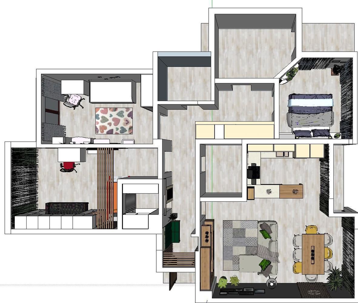 Prostorný pětipokojový apartmán s výhledem na moře v Pomorie – komfort, styl a funkčnost pro velkou rodinu