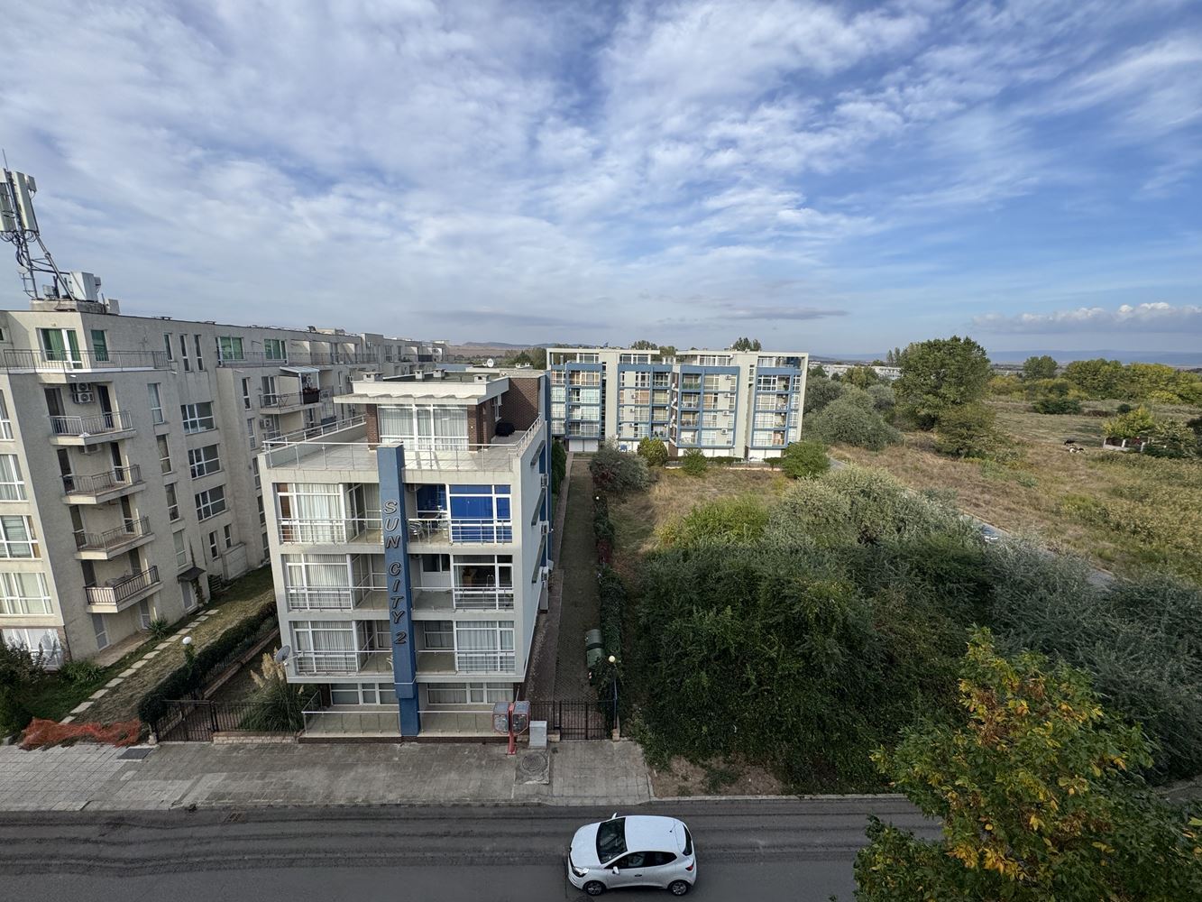 Apartmán s jednou ložnicí a panoramatickým výhledem v srdci Slunečného pobřeží