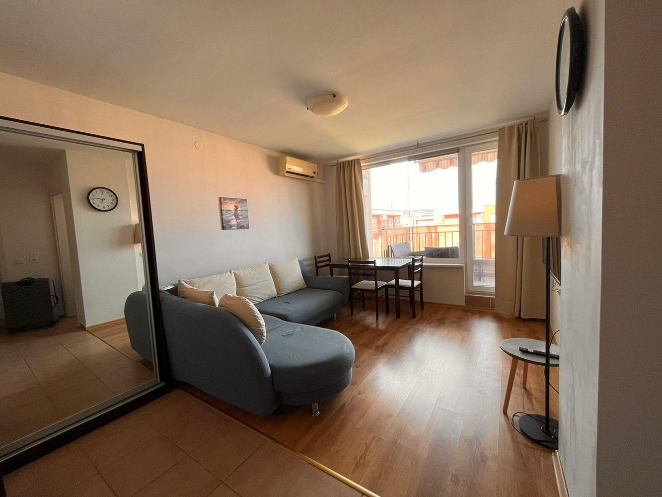 Jedno-ložnicový apartmán v Sunny Beach – útulnost, klid a zelené prostředí v krásném komplexu