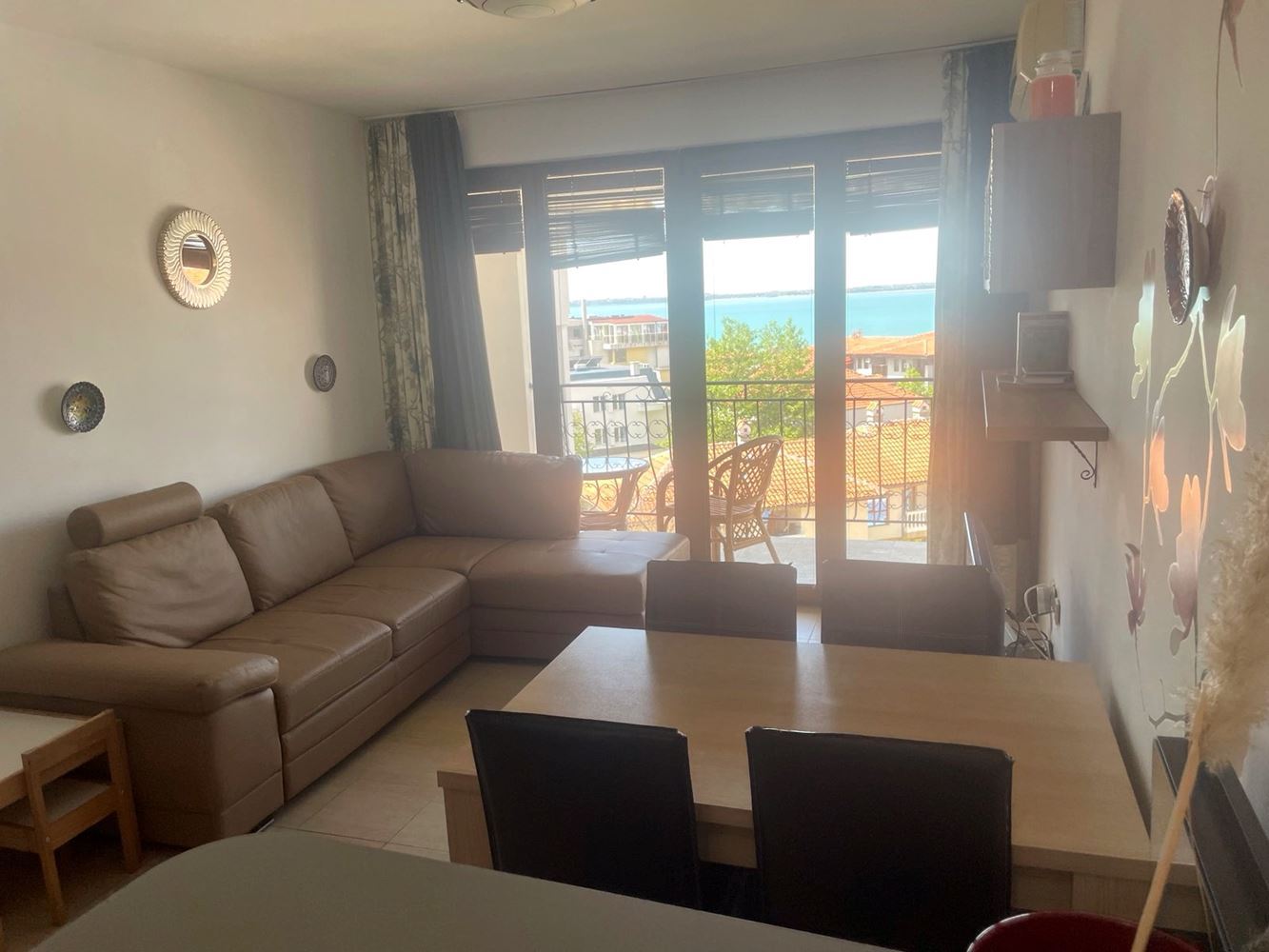 Prostorný apartmán s výhledem na moře ve Sveti Vlas