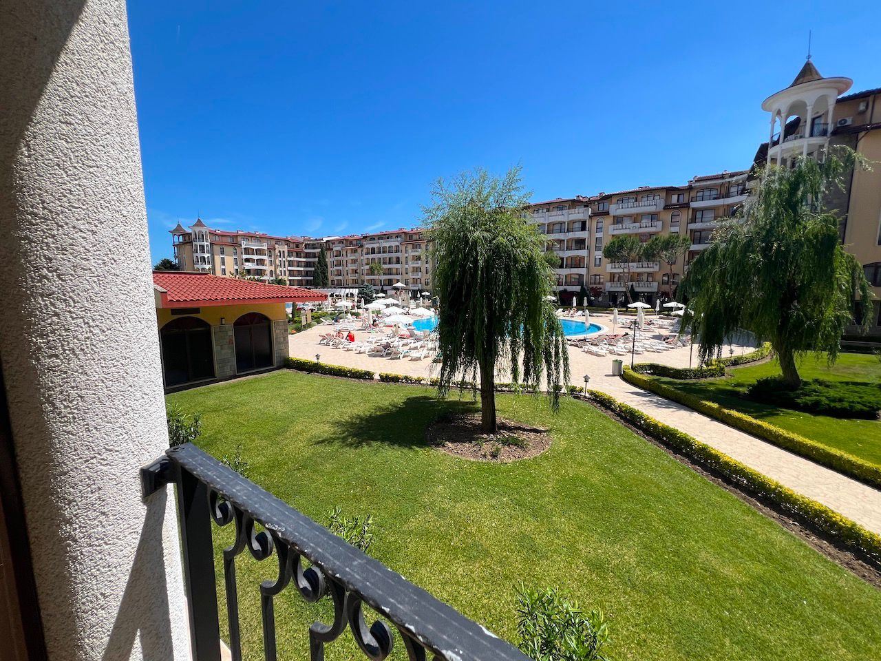 Komfort, bezpečnost a prvotřídní vybavení – elegantní apartmán s jednou ložnicí v Sunny Beach