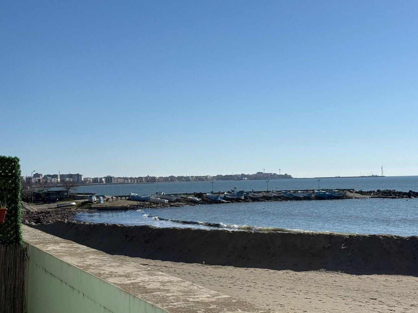 Luxusní byt s jednou ložnicí s panoramatickým výhledem na moře v Pomorie