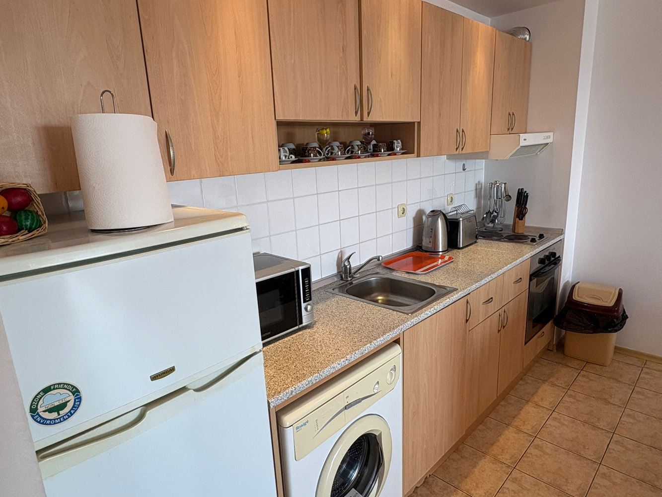 2pokojový apartmán s přímým výhledem na moře ve Svatém Vlasu – komfort, klid a resortový životní styl