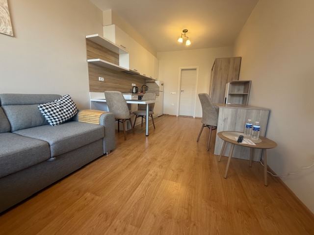 Studio s výhledem na moře v luxusním komplexu v Aheloy – komfort, styl a relaxace