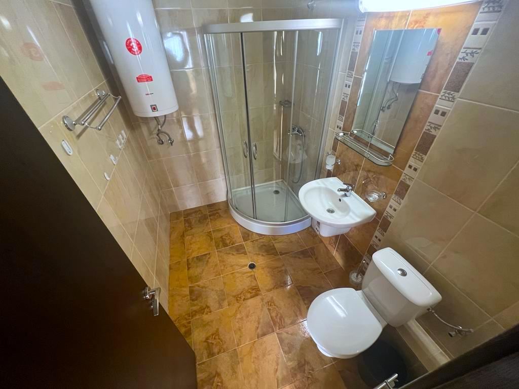 Apartmán s jednou ložnicí a výhledem na bazén v Nesebaru – komfort, moře a vynikající podmínky pro dovolenou a investici