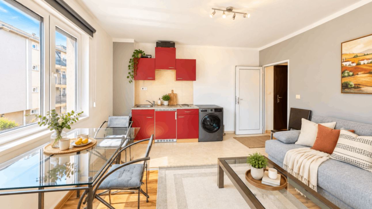 Ravda – útulný apartmán s jednou ložnicí s nízkým poplatkem za údržbu, pouhých 500 metrů od moře