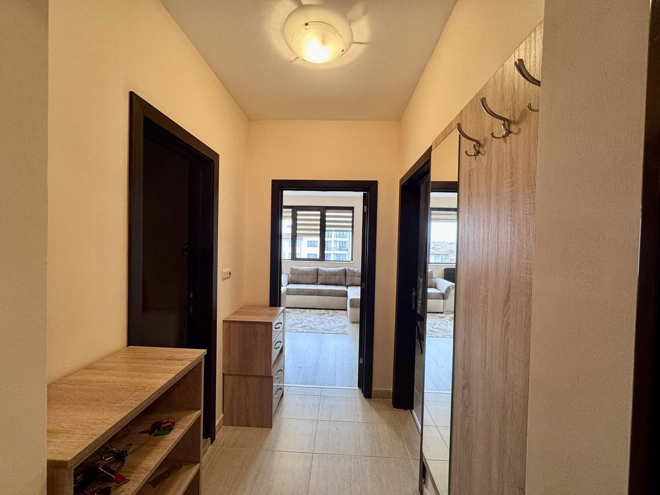 Apartmán s jednou ložnicí a panoramatickým výhledem na moře v Nesebaru – pouze 200 m od pláže, skvělá investice i domov u moře