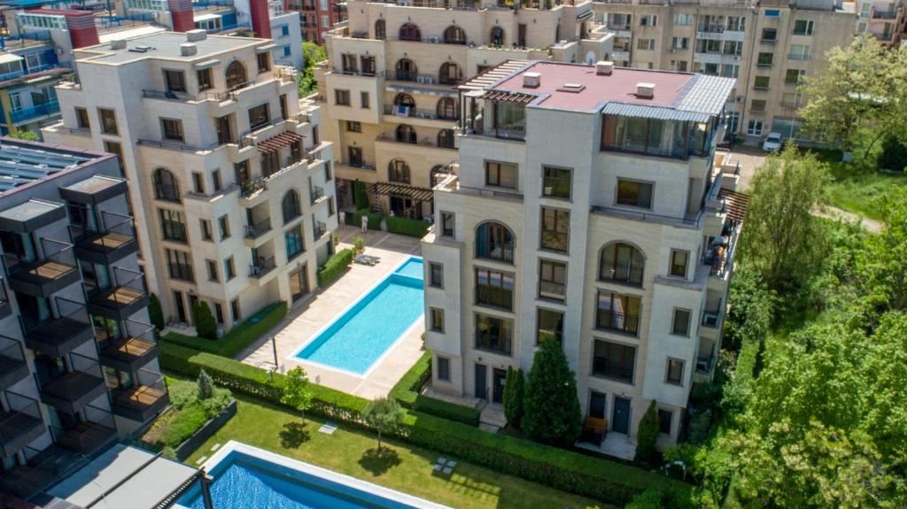 Stylové zařízené studio v srdci Sunny Beach – klid v blízkosti Cacao Beach