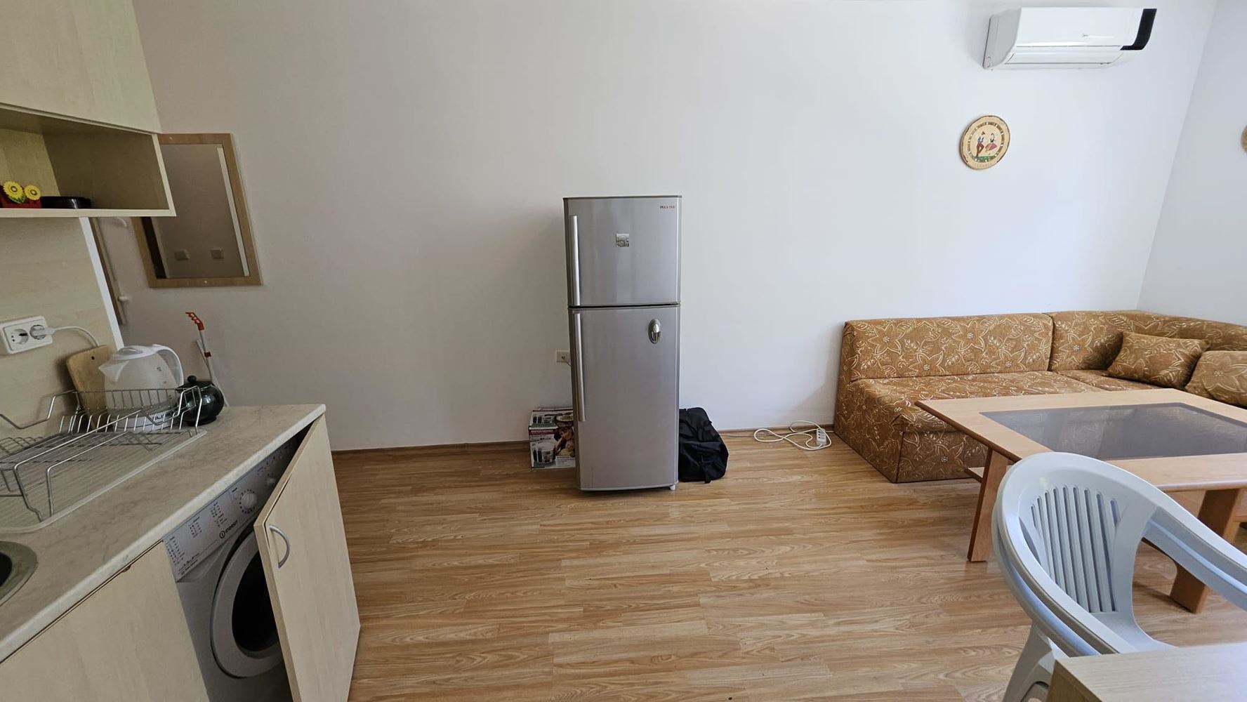 Útulný apartmán s jednou ložnicí v moderním komplexu, 500 metrů od pláže na Slunečném pobřeží