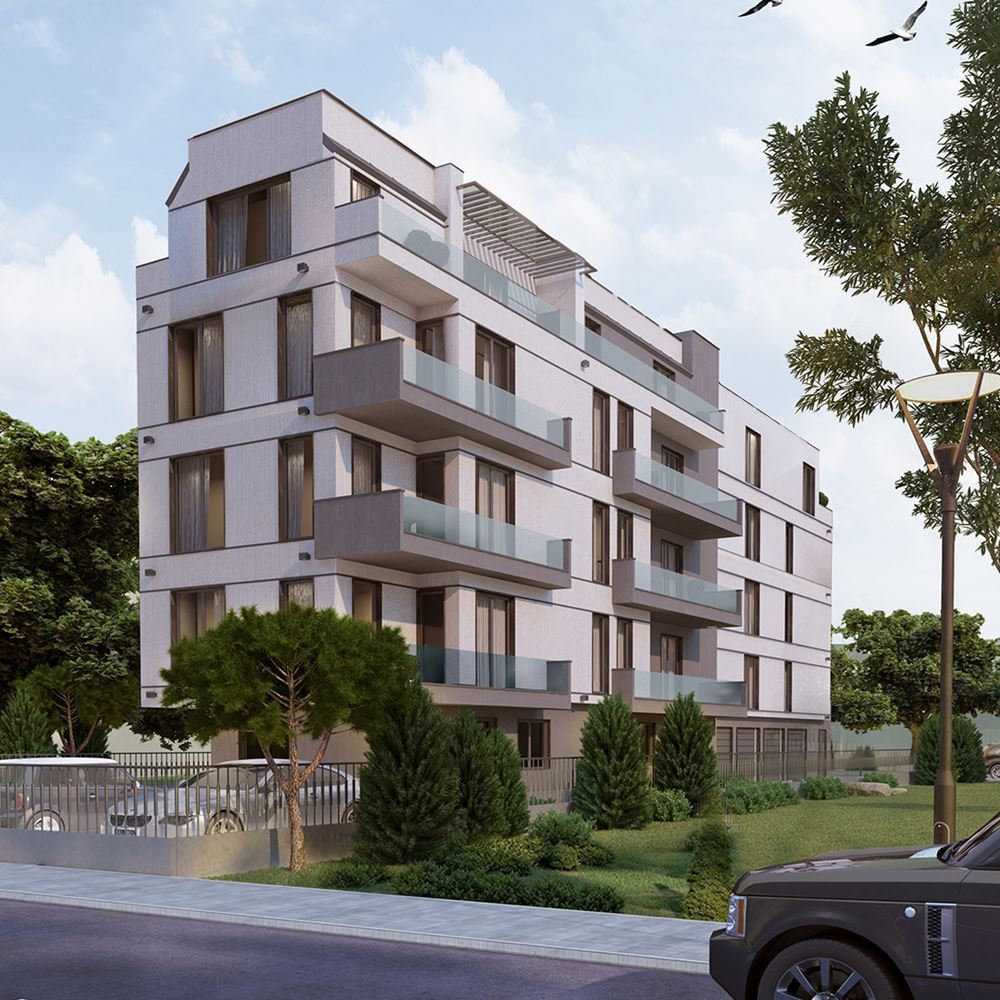 Nový byt s jednou ložnicí v čtvrti Cherno More, Nesebar – vaše šance na domov u moře bez poplatku za údržbu