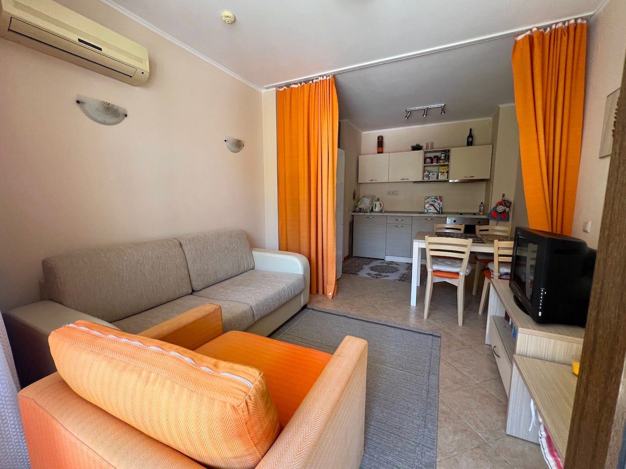 Komfort, bezpečnost a prvotřídní vybavení – elegantní apartmán s jednou ložnicí v Sunny Beach