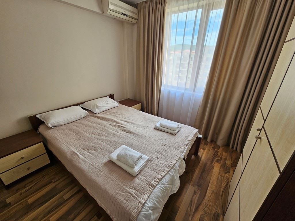 Apartmán s jednou ložnicí s panoramatickým výhledem a skvělou lokalitou v Sunny Beach