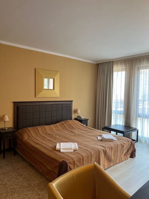 Prostorné studio v luxusním komplexu jen 50 m od pláže v Slunečném pobřeží