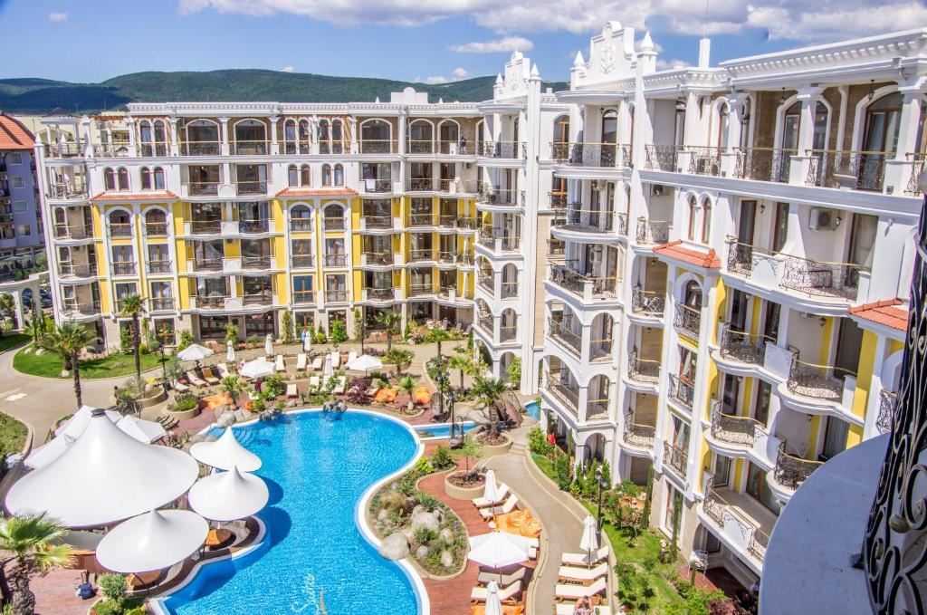 Luxusní byt s bohatou infrastrukturou a wellness centrem ve Slunečném pobřeží