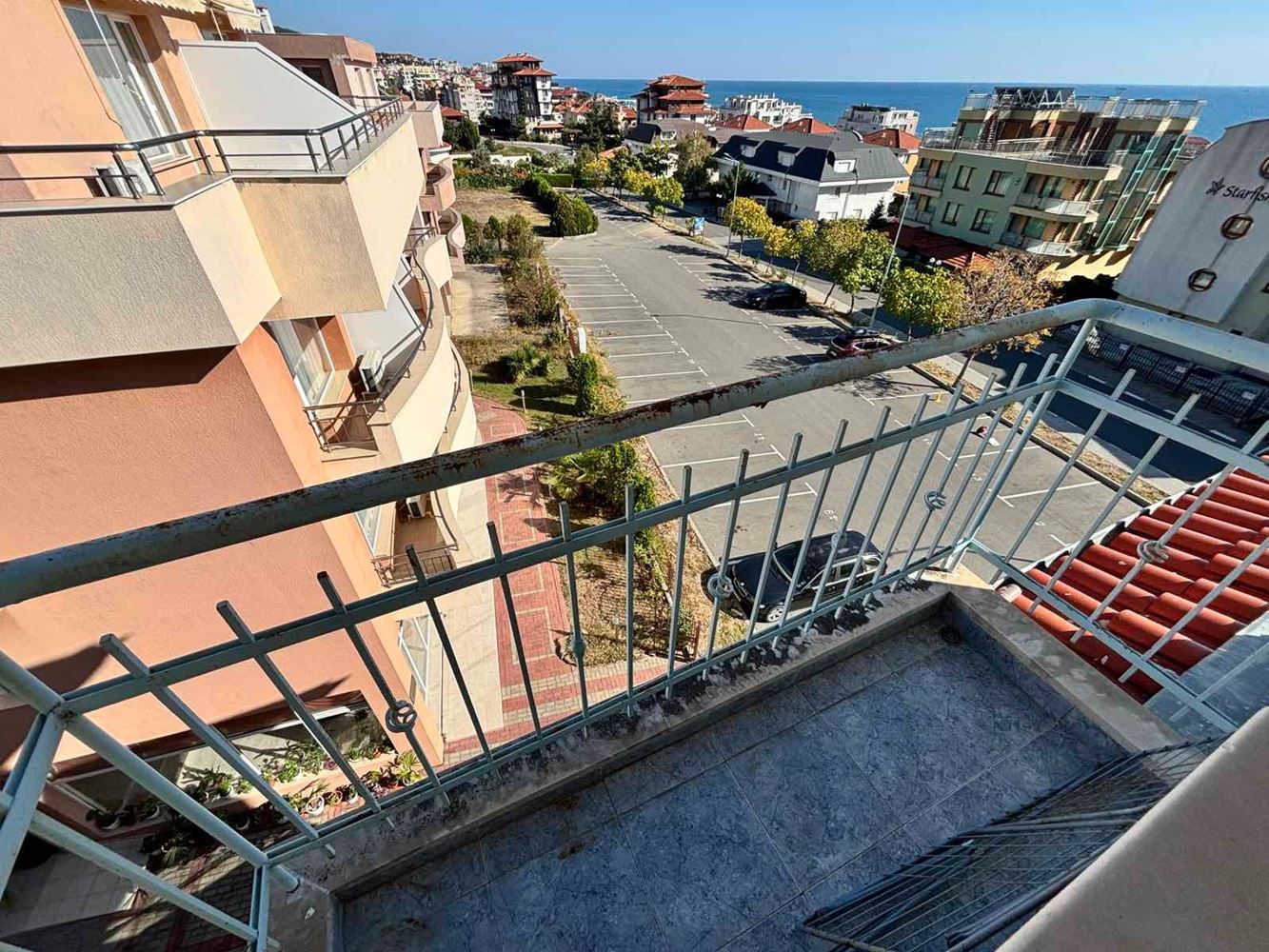 Apartmán se dvěma ložnicemi a panoramatickým výhledem na moře ve Sveti Vlas