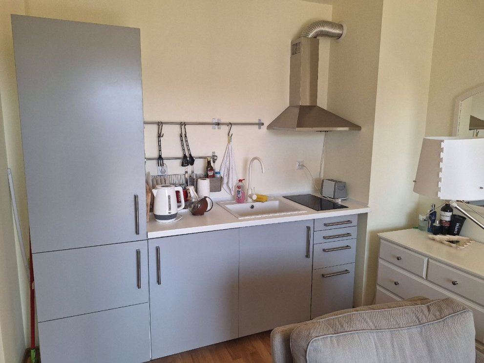 Zařízený apartmán s jednou ložnicí na první linii u moře s výhledem na moře v Byale