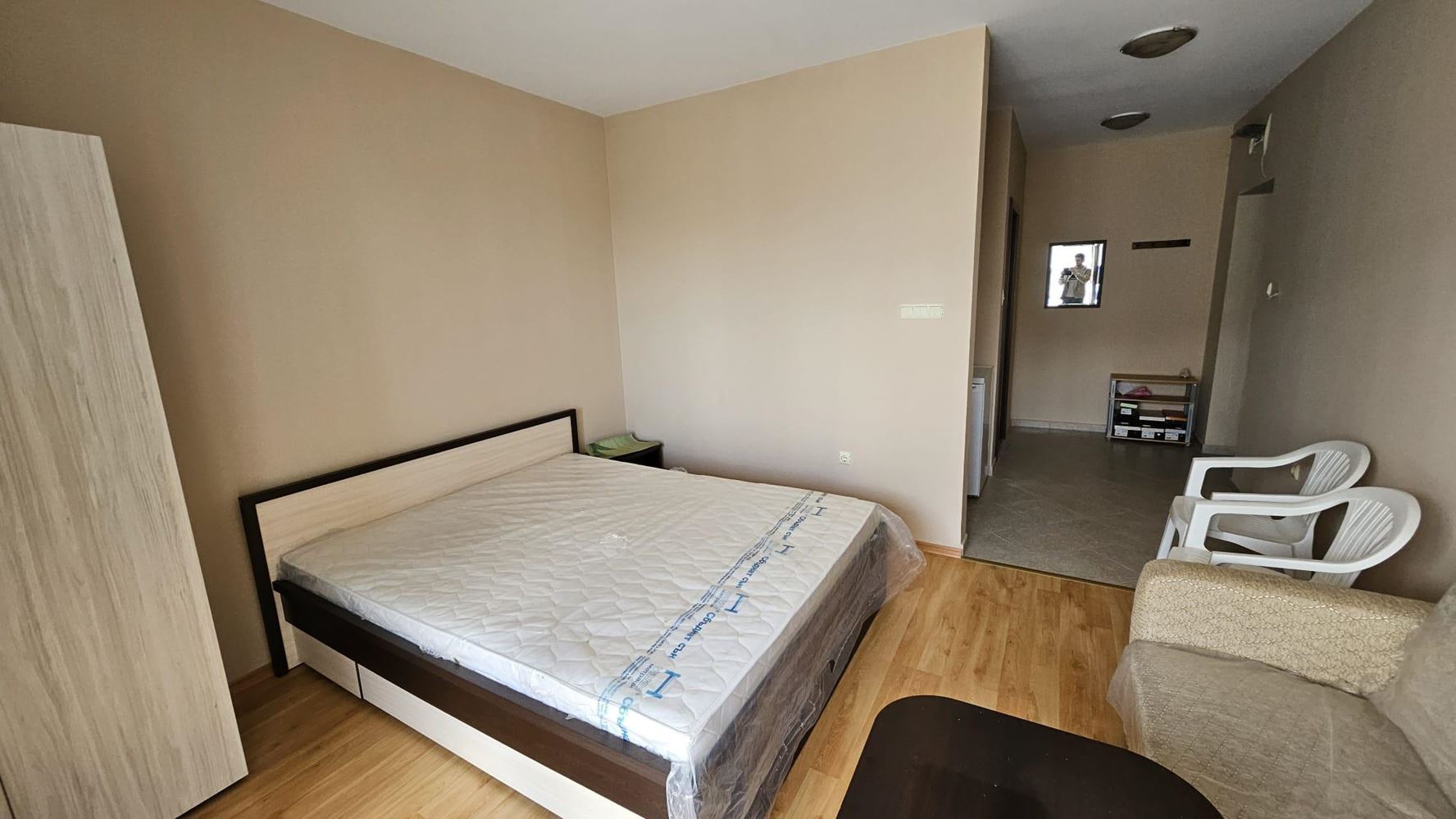 Zařízené studio v Ravdě bez poplatku za údržbu – pouze 200 metrů od moře