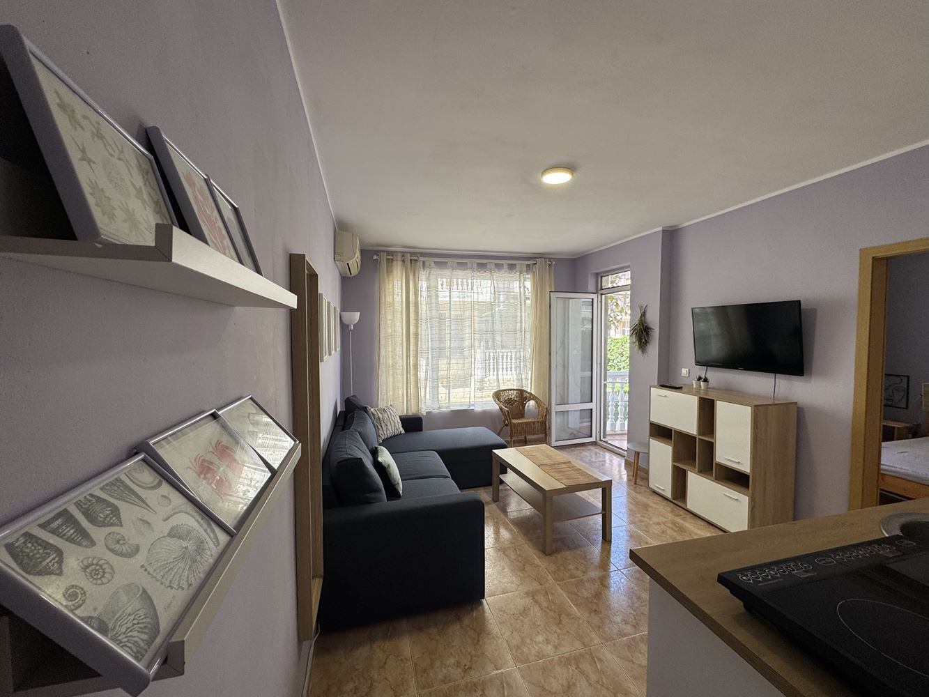 Útulný apartmán s jednou ložnicí v srdci Slunečného pobřeží v komplexu s vynikající infrastrukturou