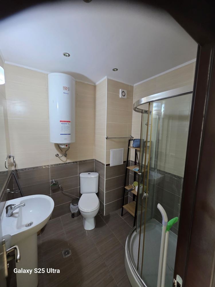 Byt s jednou ložnicí s výhledem na moře a starý Nesebar ve Sveti Vlas