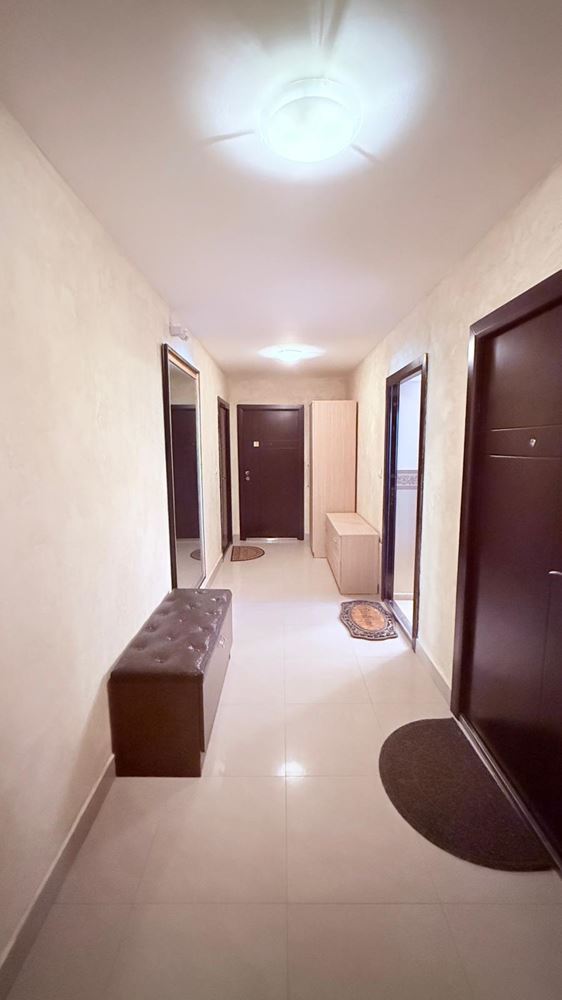 Luxusní dvoupokojový apartmán v komplexu v Nesebaru – 200 metrů od pláže, výhled na bazén a zahradu