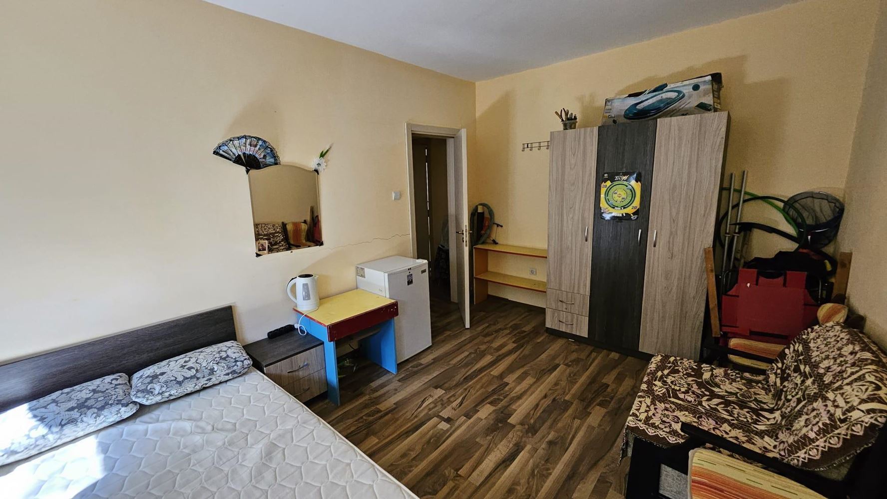 Prostorný byt s jednou ložnicí v Nesebaru, čtvrť Černo More – bez poplatku za údržbu a s Aktem 16