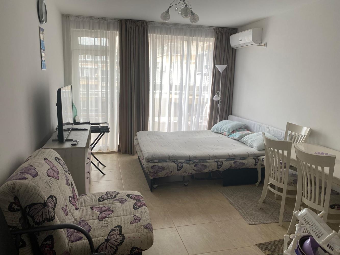 Stylově zařízené studio v Pomorie – pouhých 200 metrů od moře!