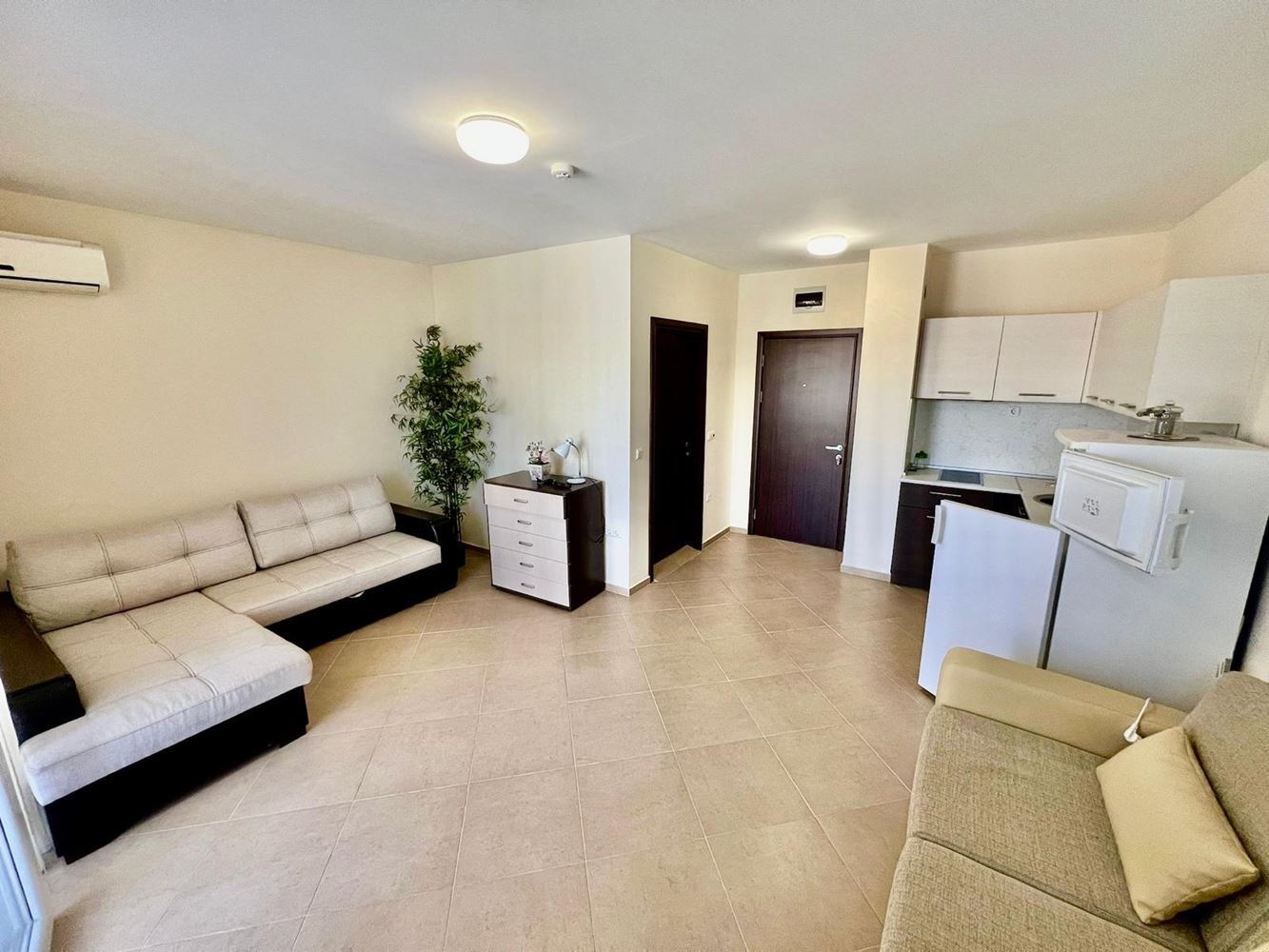 Plně zařízené studio v Sunny Beach – pohodlí, klid a vynikající vybavení