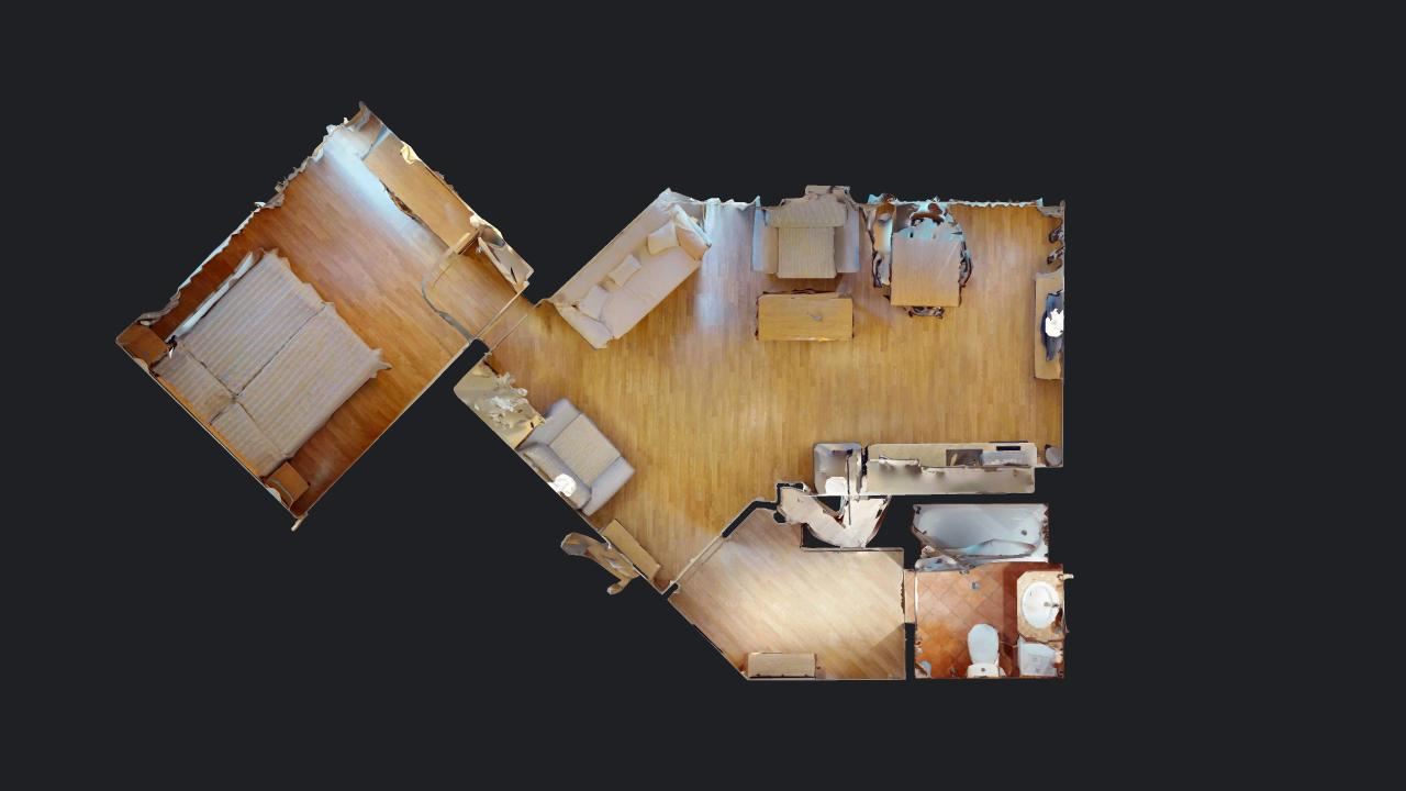 Panoramatický prostorný byt s jednou ložnicí na první linii moře v Elenite