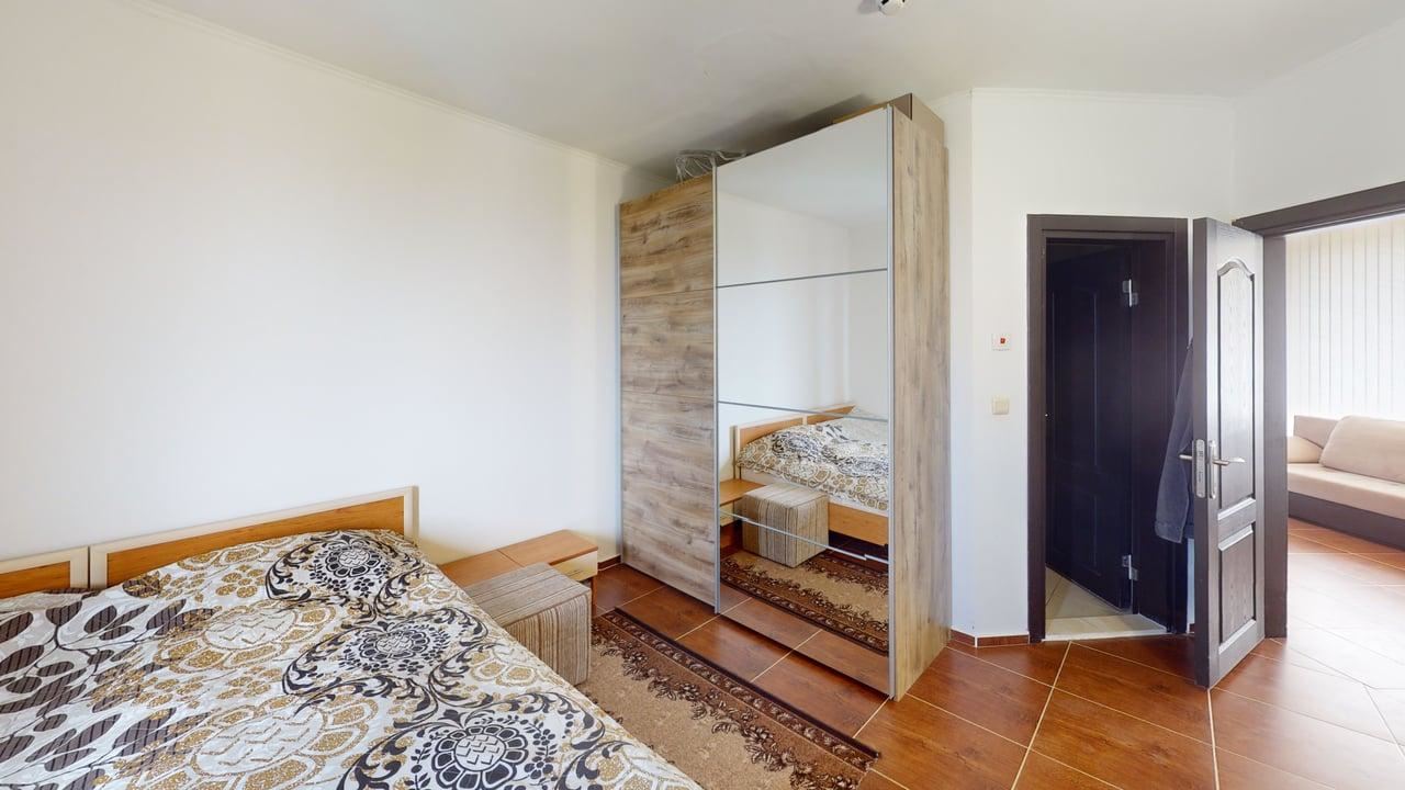 Apartmán s jednou ložnicí a panoramatickým výhledem na moře a hory v komplexu s bazény a wellness centrem SPA