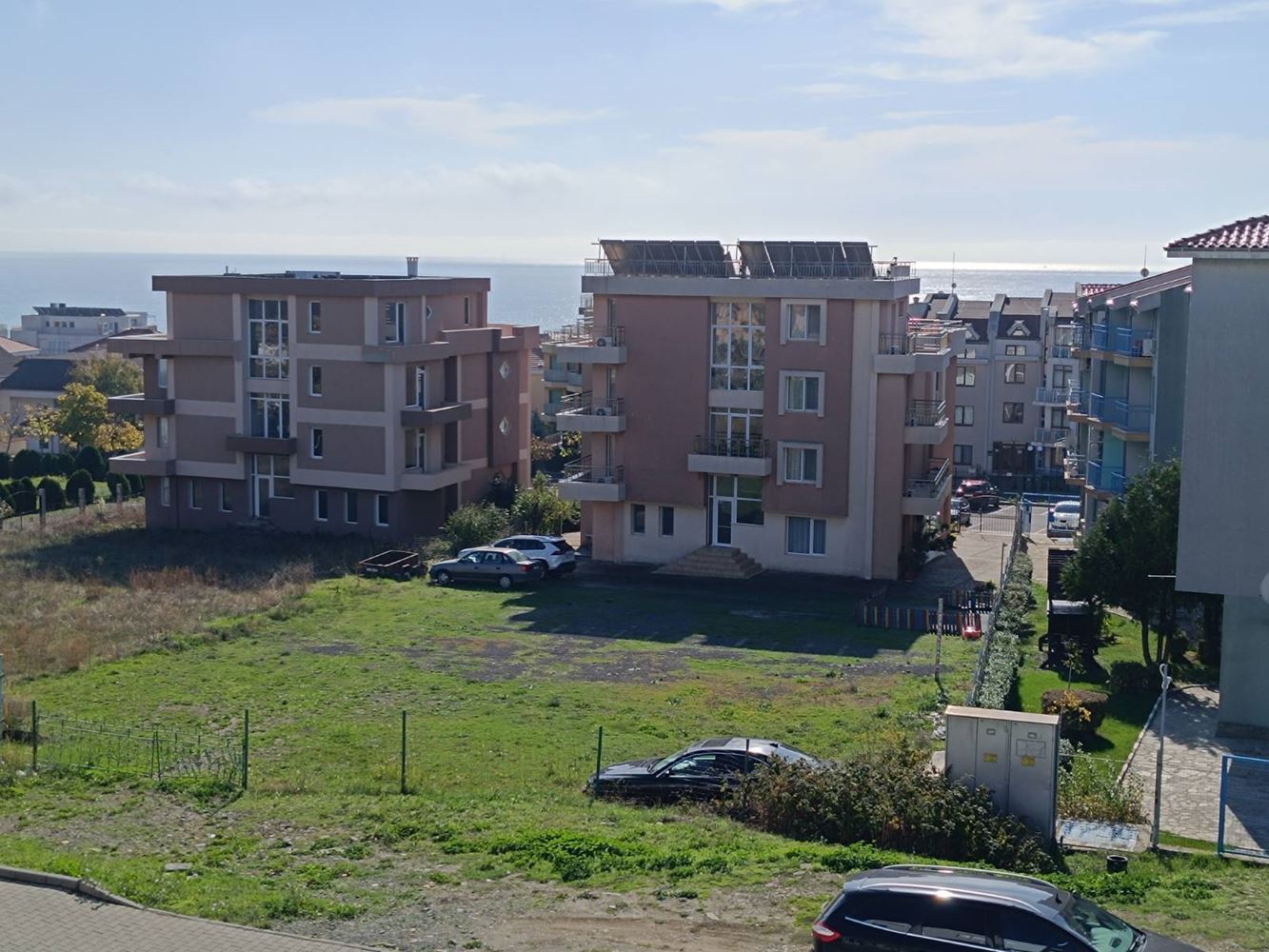 Byt se dvěma ložnicemi a výhledem na moře bez poplatku za údržbu ve Sveti Vlasu
