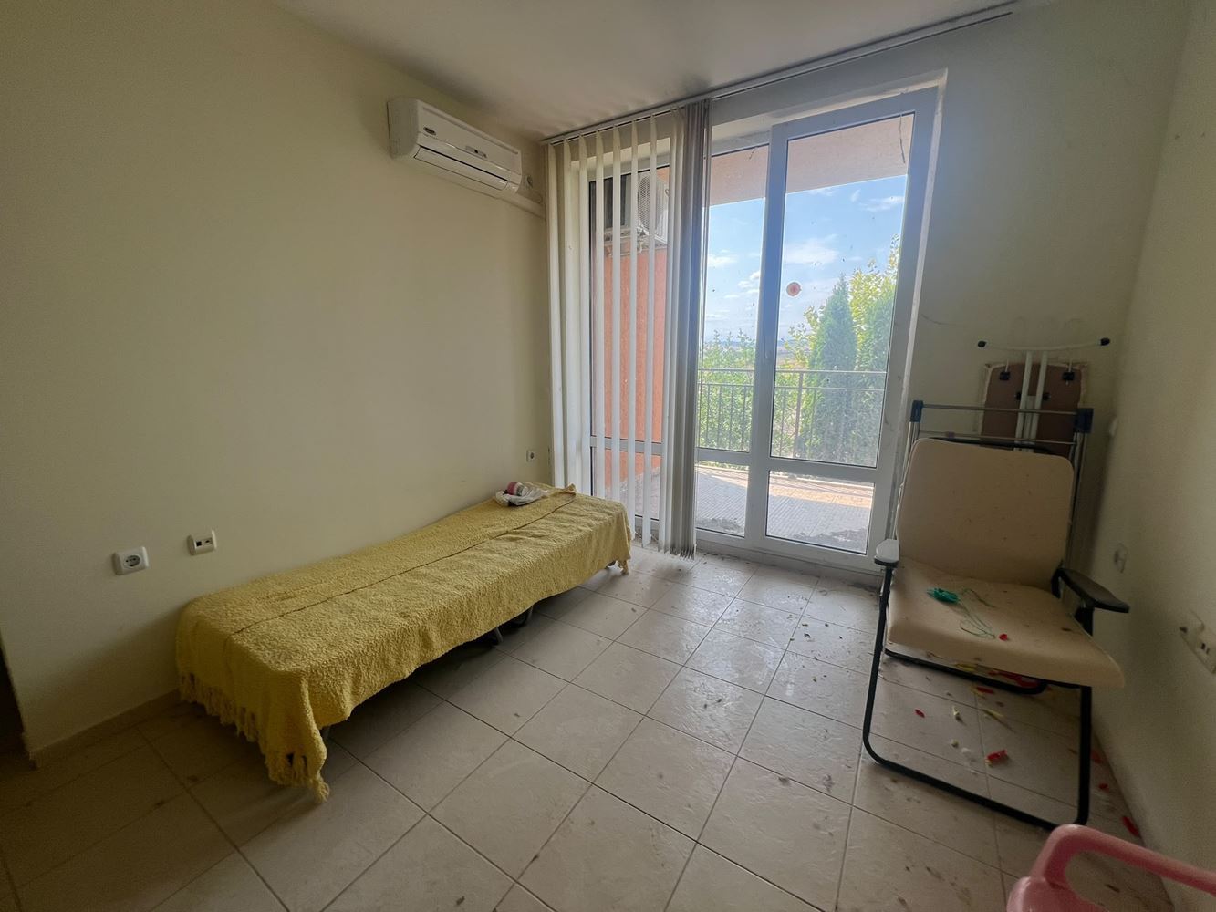 Malý apartmán s jednou ložnicí v zeleném a klidném komplexu v Slunečném pobřeží