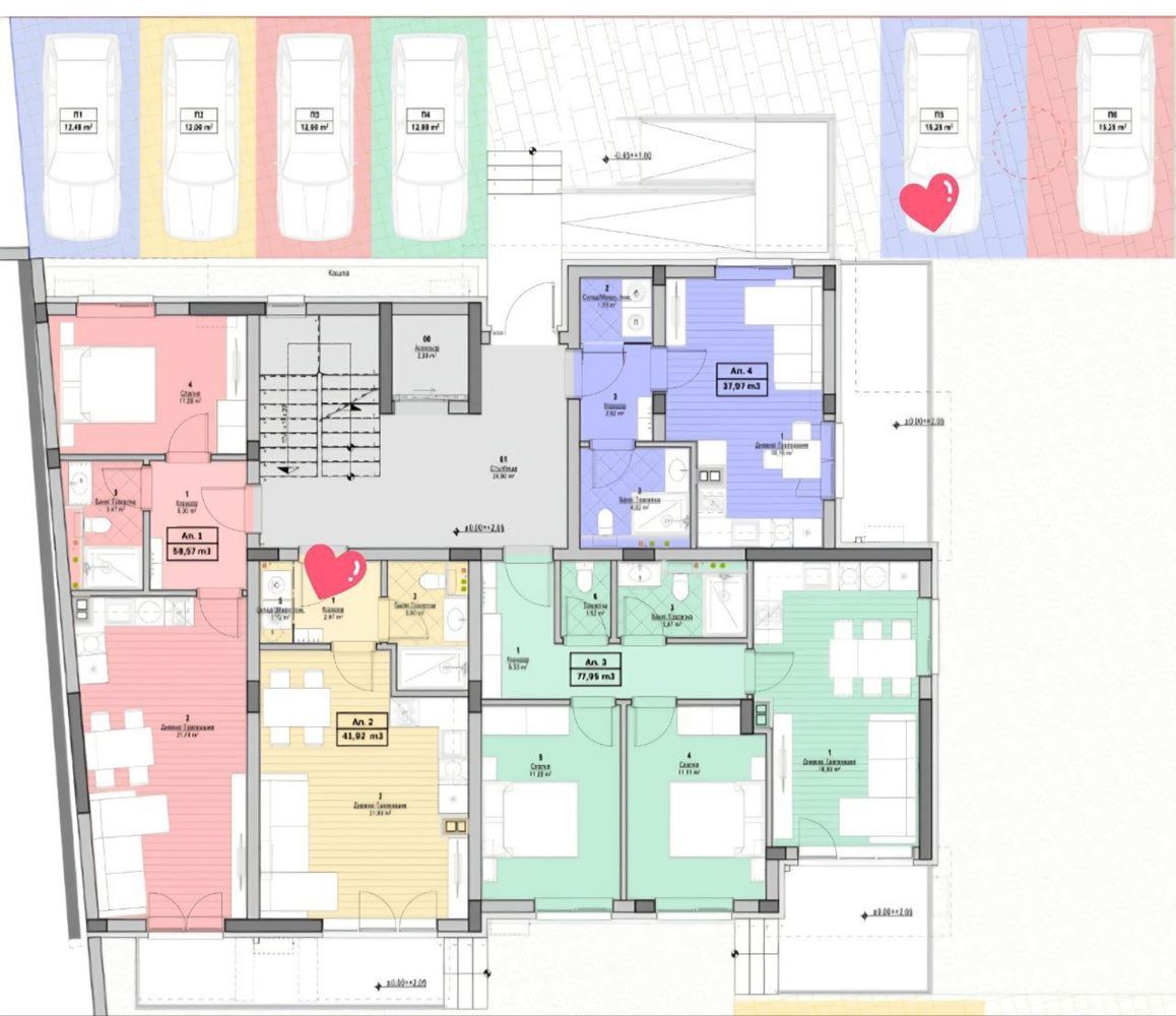 Prostorné studio v butikové rezidenci v srdci Sunny Beach – styl, světlo a komfort
