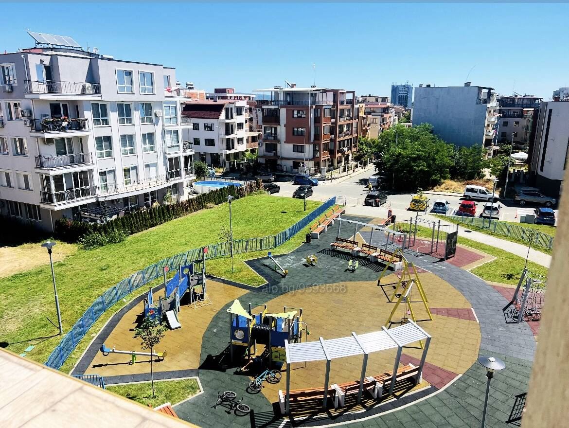 Nové studio s vlastní zahradou – ideální mořský komfort v čtvrti Cherno More, Nessebar