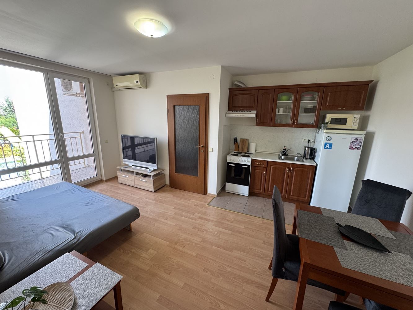 Apartmán s jednou ložnicí v Sunny Beach – vynikající lokalita v blízkosti aquaparku, nemovitost, která stojí za pozornost