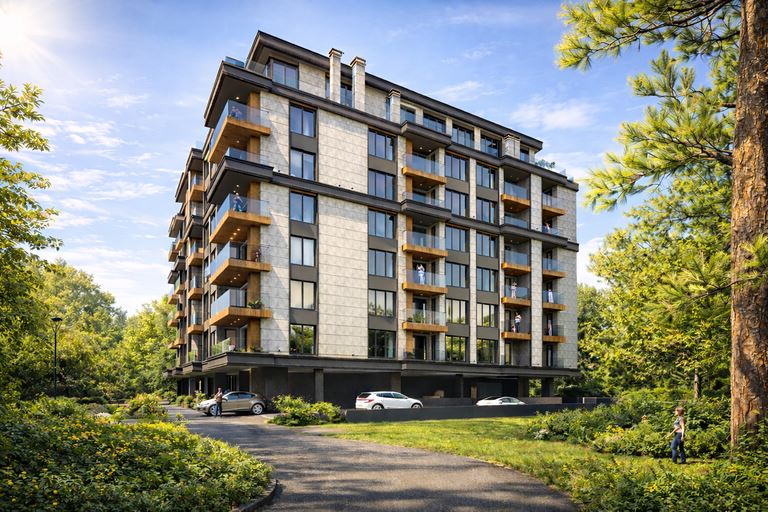 Prostorný třípokojový apartmán v novém moderním projektu v rezidenční čtvrti Slaveykov – komfort a skvělé městské prostředí v Burgasu