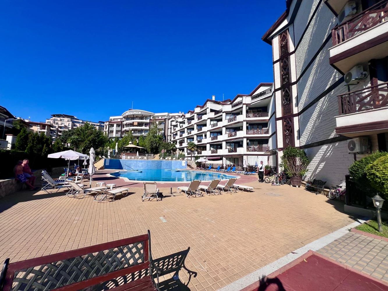 Studio s designovou rekonstrukcí ve Sveti Vlas – pouhých 200 m od moře