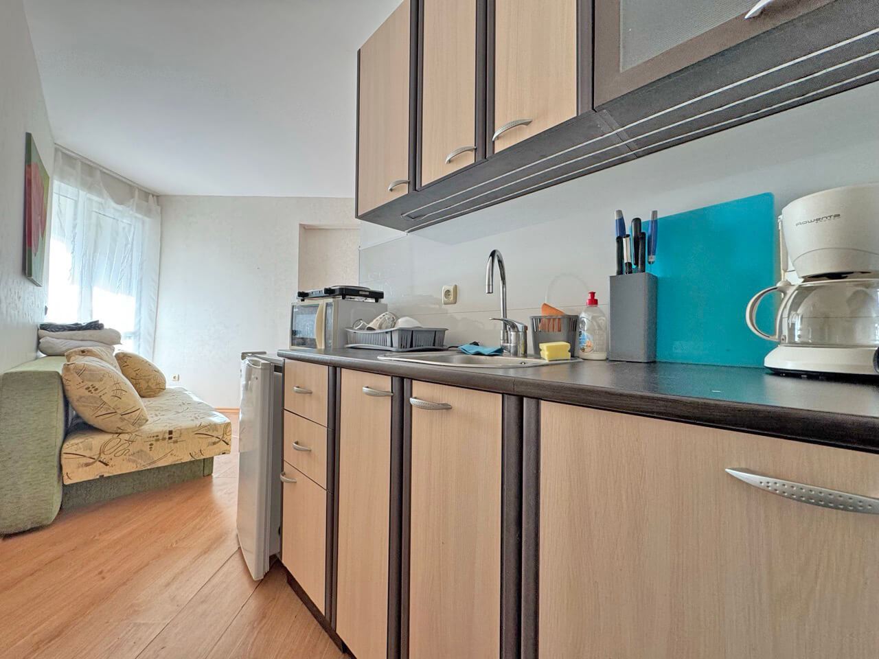 Apartmán s jednou ložnicí s výhledem na moře v Ravdě – komfort a klid v udržovaném komplexu