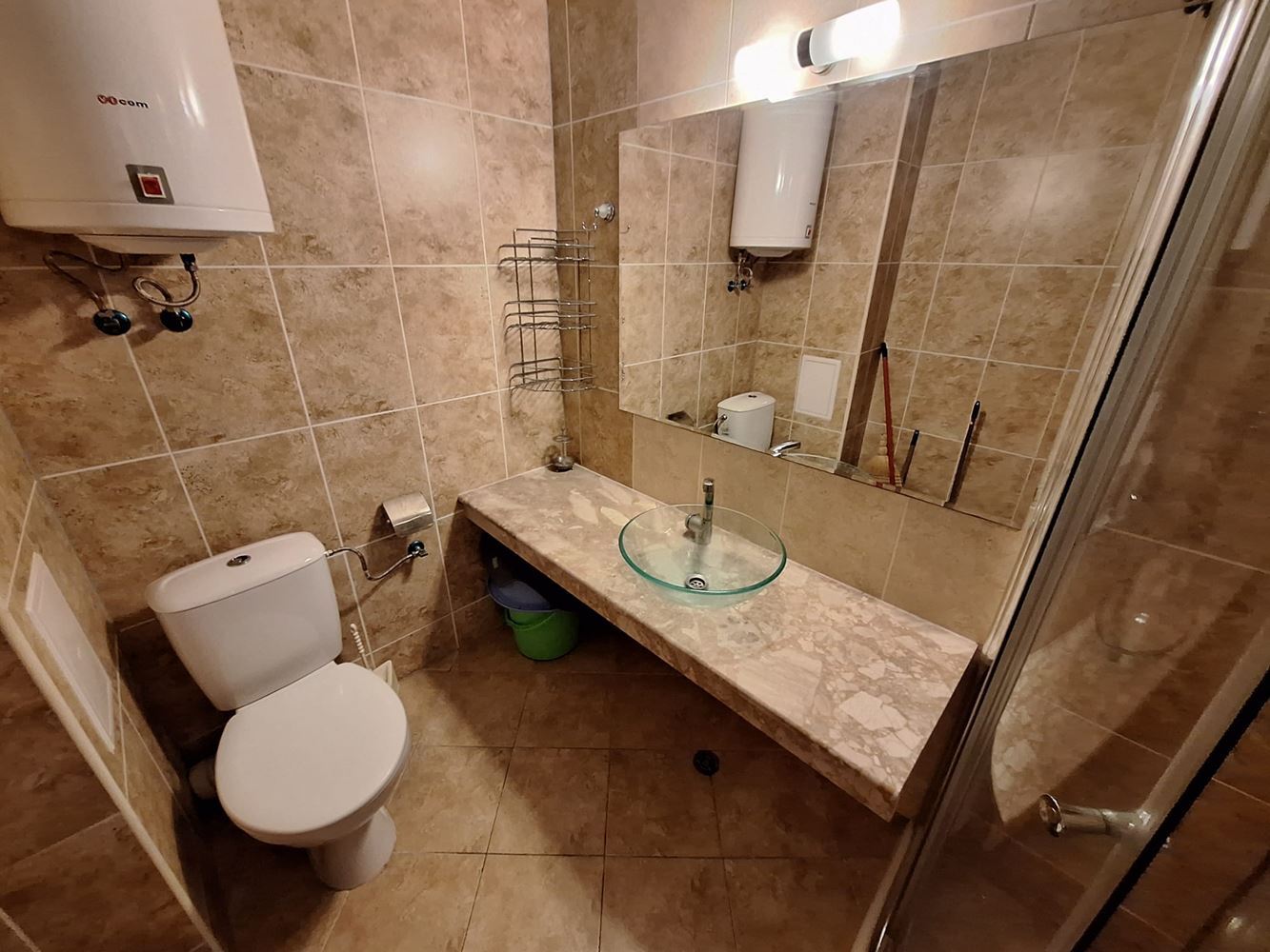 Byt s jednou ložnicí s panoramatickým výhledem na bazén – Slunečné pobřeží, jen 300 m od moře