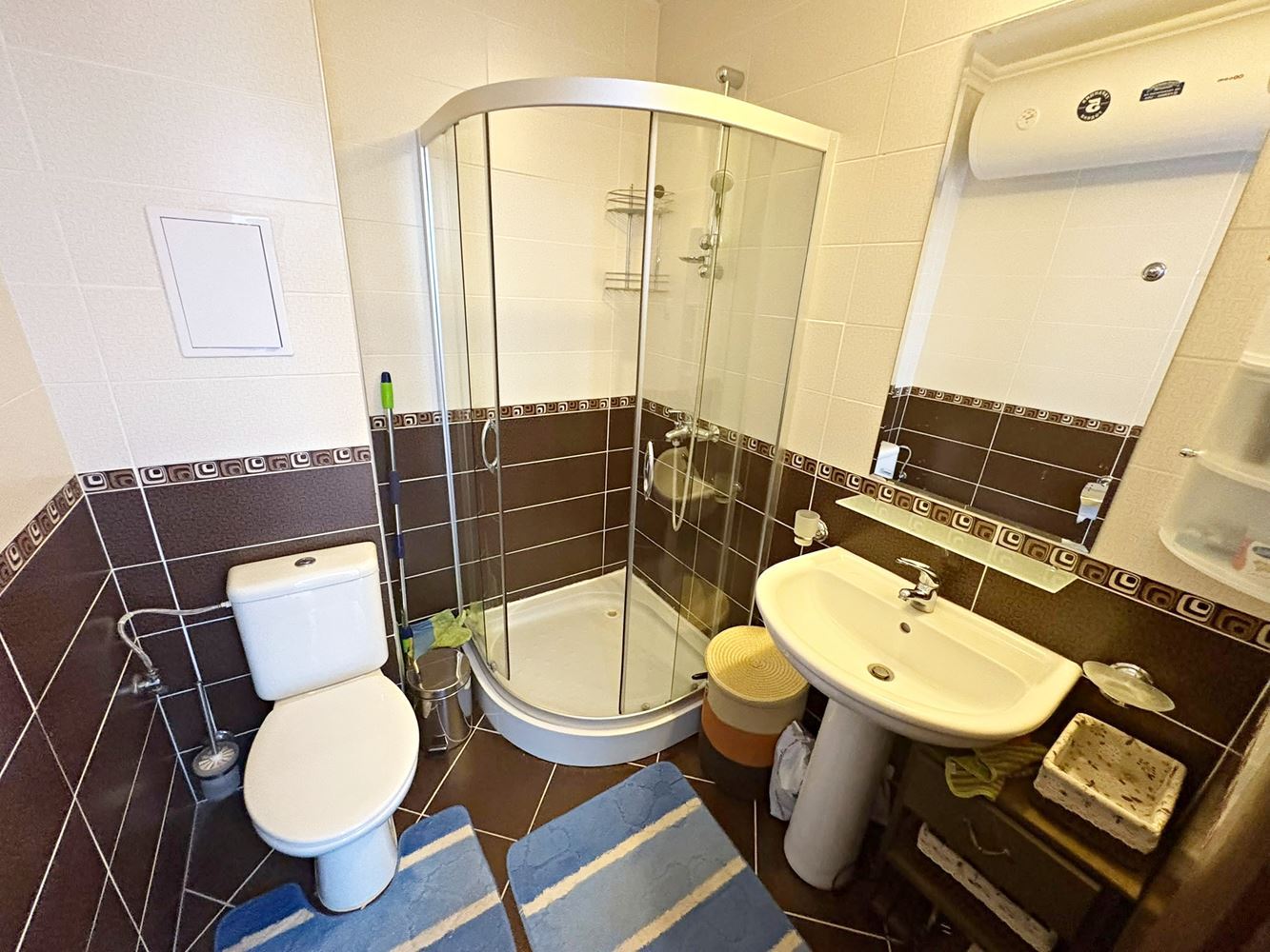 Luxusní apartmán s jednou ložnicí s panoramatickým výhledem na moře v první linii ve Sveti Vlas