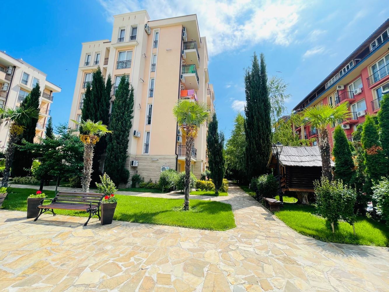 Plně zařízené studio v Sunny Beach – pohodlí, klid a vynikající vybavení