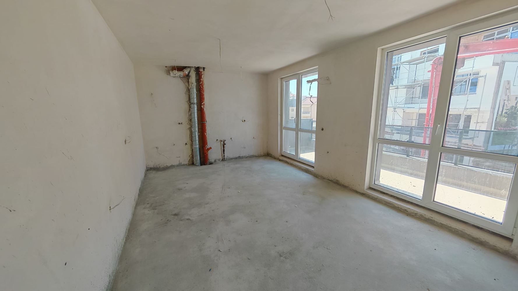 Nový byt s jednou ložnicí v čtvrti Cherno More, Nesebar – vaše šance na domov u moře bez poplatku za údržbu