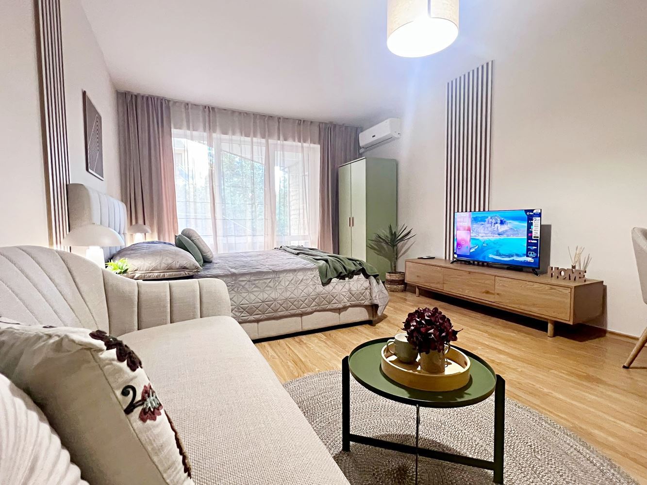 Studio s designovou rekonstrukcí ve Sveti Vlas – pouhých 200 m od moře