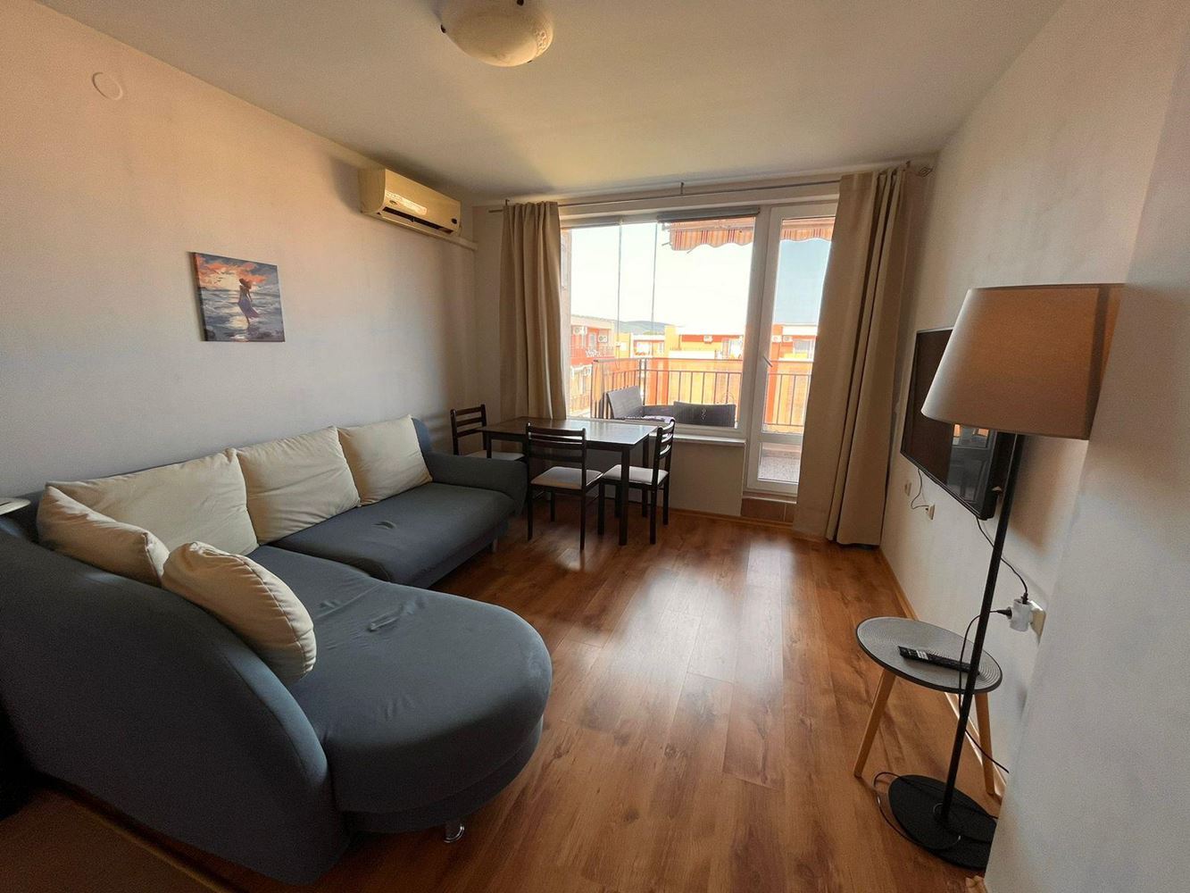 Jedno-ložnicový apartmán v Sunny Beach – útulnost, klid a zelené prostředí v krásném komplexu