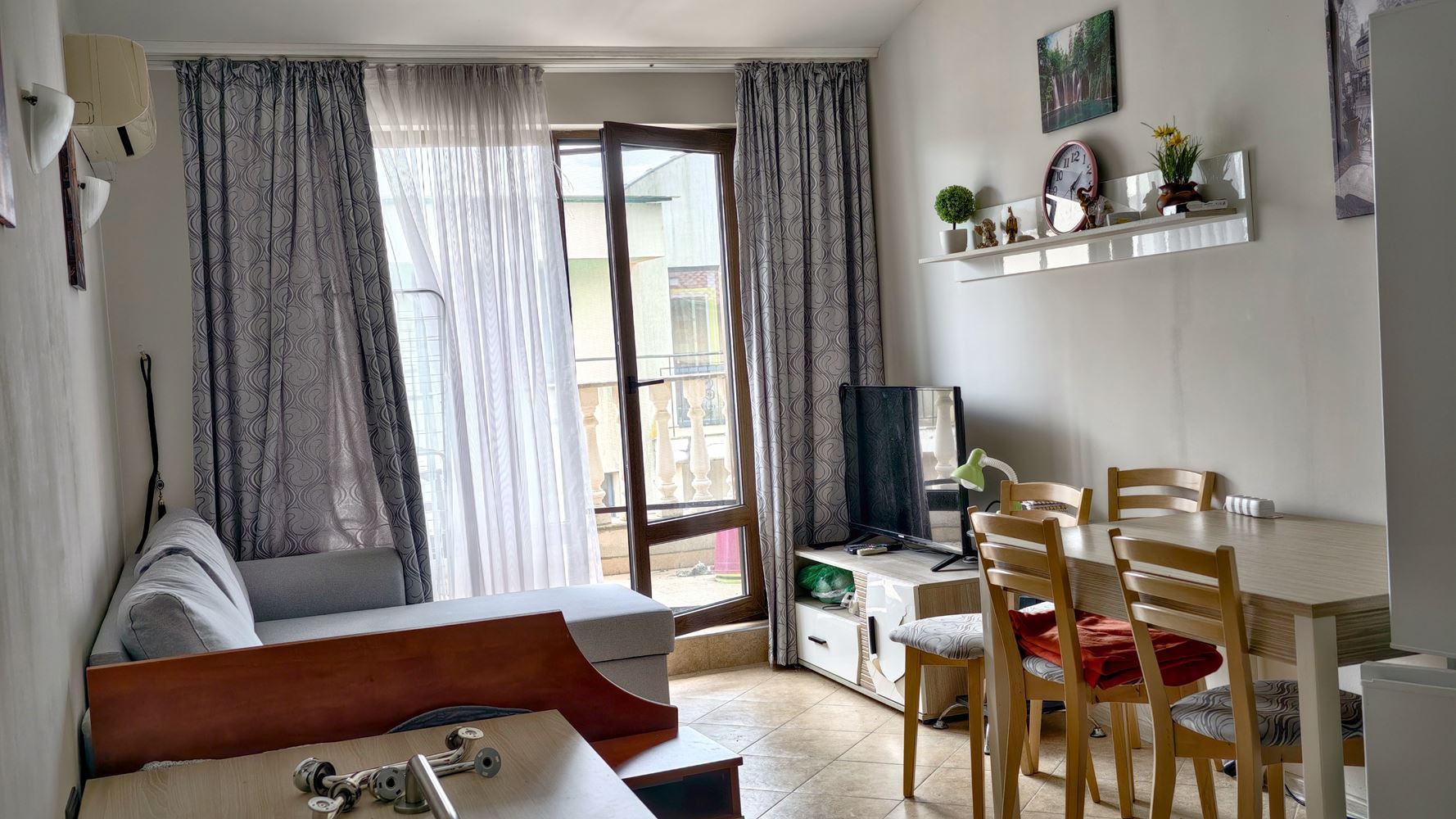 Byt s jednou ložnicí s plným komfortem v prestižním komplexu ve Slunečném pobřeží