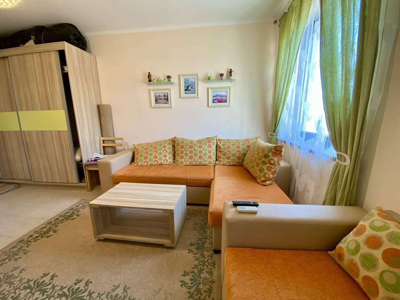 Výborná investice – prostorné studio připravené k nastěhování blízko Slunečné pobřeží