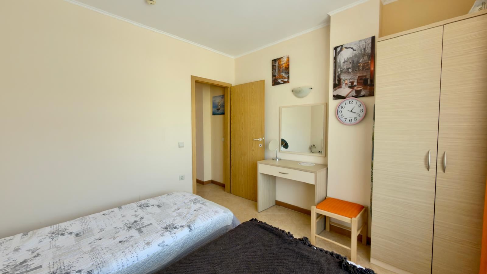 Prostorný apartmán se dvěma ložnicemi v luxusním komplexu v Slunečném pobřeží
